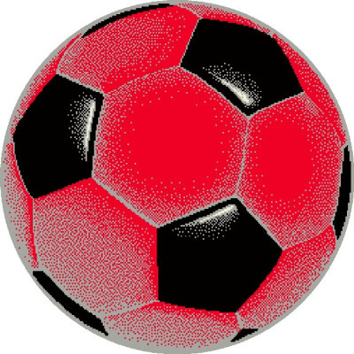 Килим Kolibri червоного кольору круглий 1.00х1.00, фото 1