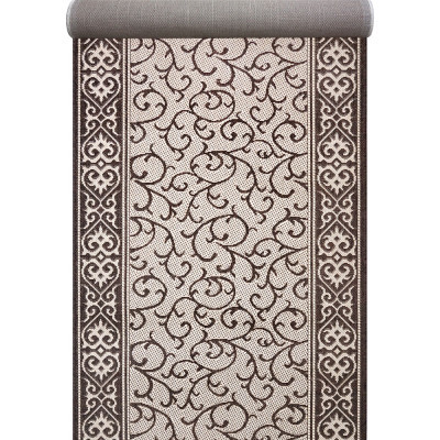 Доріжка Naturalle бежево-коричневого кольору безворсова 2.0 м, фото 1