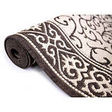 Доріжка Naturalle бежево-коричневого кольору безворсова 2.50 м, фото 3