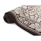 Доріжка Naturalle бежево-коричневого кольору безворсова 80 cм, фото 3