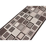 Доріжка Naturalle бежево-коричневого кольору безворсова 1.0 м, фото 2