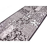 Доріжка Naturalle сірого кольору безворсова 2.0 м, фото 2