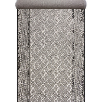 Доріжка Naturalle сірого кольору безворсова 1.0 м, фото 1