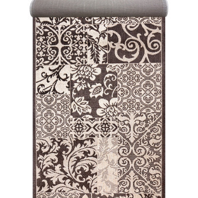 Доріжка Naturalle бежево-коричневого кольору безворсова 1.0 м, фото 1