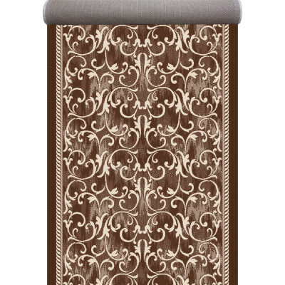 Доріжка Naturalle бежево-коричневого кольору безворсова 1.50 м, фото 1