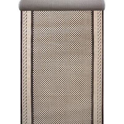 Доріжка Naturalle бежево-коричневого кольору безворсова 2.0 м, фото 1