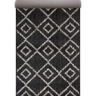 Доріжка Naturalle сірого кольору безворсова 2.0 м, фото 1