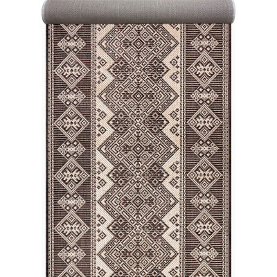 Доріжка Naturalle бежево-коричневого кольору безворсова 1.50 м, фото 1