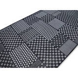 Доріжка Naturalle сірого кольору безворсова 2.0 м, фото 2