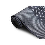 Доріжка Naturalle сірого кольору безворсова 2.0 м, фото 3