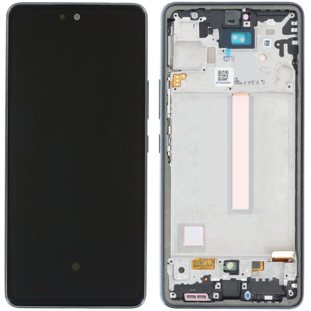 Дисплей Samsung A536 Galaxy A53 5G чорний, OLED, з рамкою, фото 1