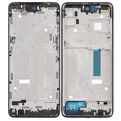 Рамка дисплея Motorola XT2113-3 Moto G 5G /XT2113-2 Moto One 5G Ace чорна, Volcanic Gray