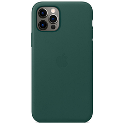 Шкіряний чохол iPhone 12 Pro Max Apple Leather Case with MagSafe Pine Green