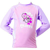 Лонгслів дитячий Mares Rash Guard Girl Kid UPF 50+ рожевий