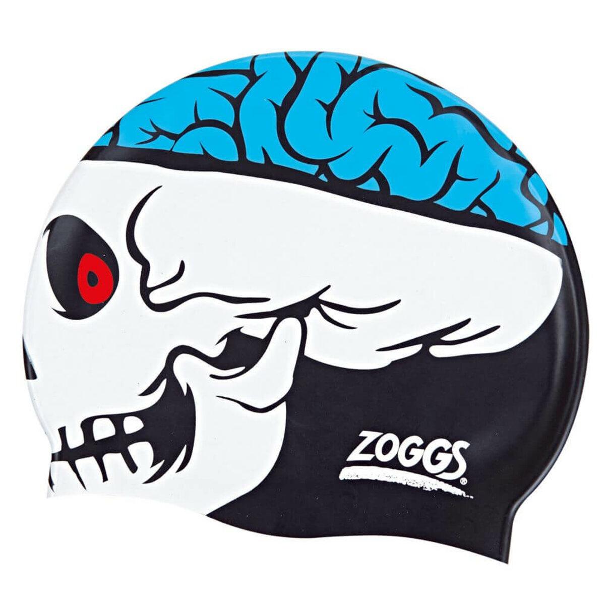 Шапочка для плавання дитяча Zoggs Character Silicone Cap череп, фото 1