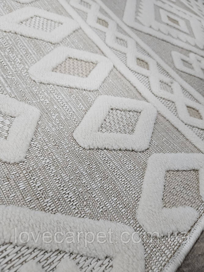 Килим  DOLCHE 4198A BEIGE / CREAM 0.60*1.10, фото 1