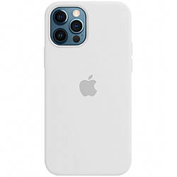 Силіконовий чохол iPhone 12 /12 Pro Apple Silicone Case with MagSafe White