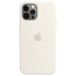 Силіконовий чохол iPhone 12 Pro Max Apple Silicone Case with MagSafe White