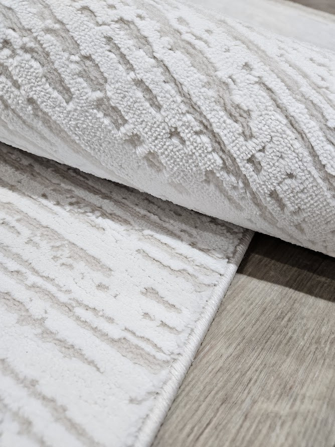 Килим 1.20х1.80 Прямий MONO F092A CREAM / CREAM, фото 1