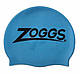 Шапочка для плавання Zoggs з лого UKR синя, фото 2