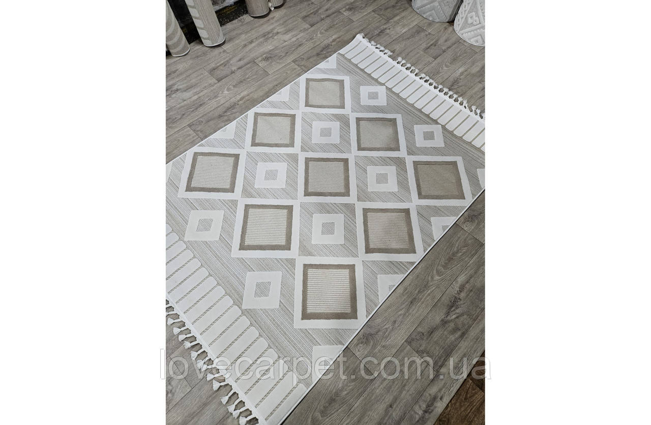Килим  DOLCHE 3299A CREAM / CREAM 0.60*1.10, фото 1