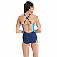 Купальник для басейну Zoggs Carousel Tie Back блакитно-синій дитячий, фото 2