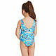 Купальник для басейну Zoggs Hula Girl Scoopback блакитний дитячий, фото 2