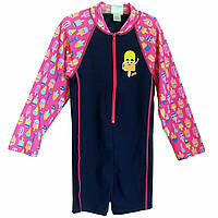 Костюм дитячий з лайкри Zoggs Ice Friends Long Sleeve All In One UPF 50+