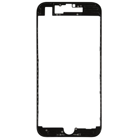 Рамка кріплення дисплея iPhone 7 чорна, фото 1