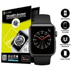 Захисна плівка Apple Watch 1 /2 /3 42mm, прозора, протиударна, 3D, 5H, Stealth Armor Watch Screen Protector, X