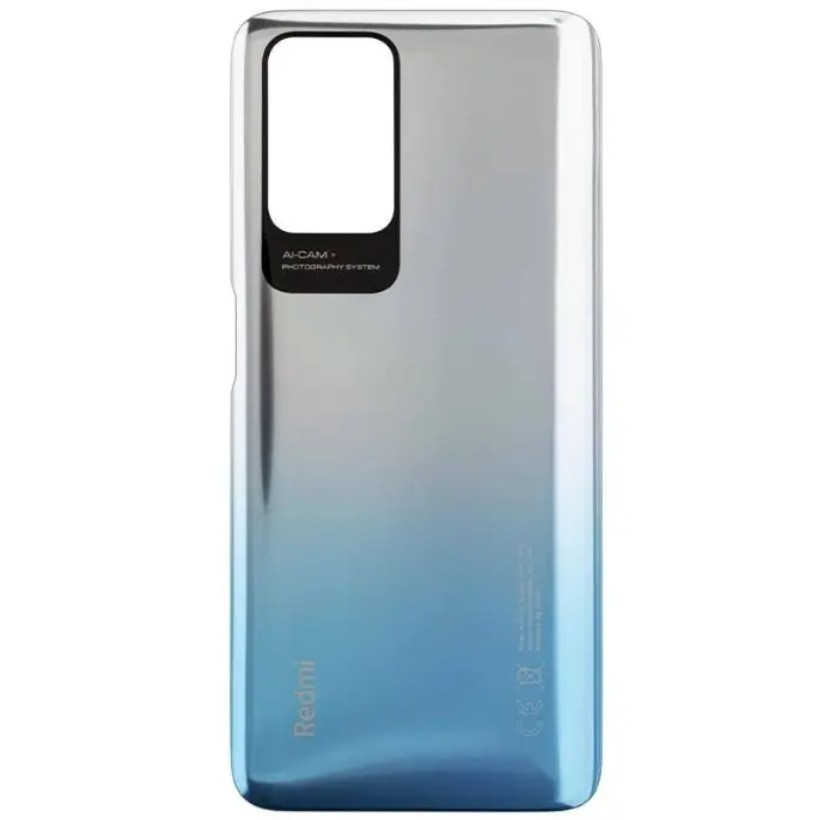 Задня кришка Xiaomi Redmi 10 /Redmi 10 2022 /Redmi 10 Prime /Redmi 10 Prime 2022 блакитна, Sea Blue, оригінал