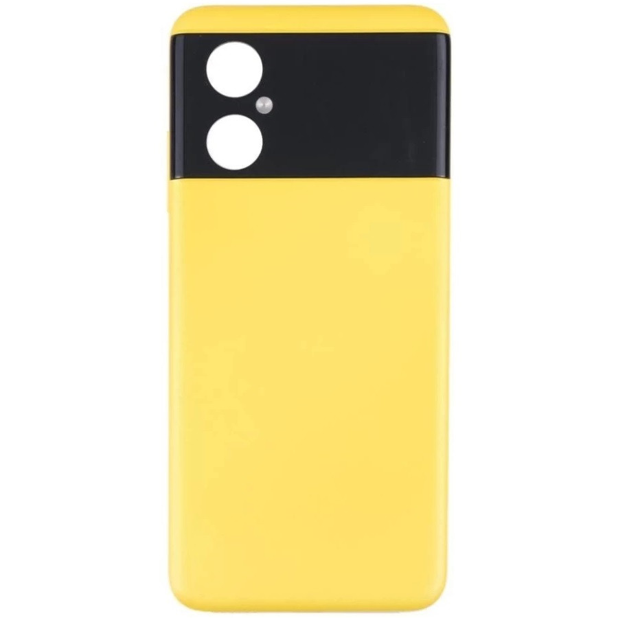 Задня кришка Xiaomi Poco M4 5G жовта, Poco Yellow, оригінал PRC