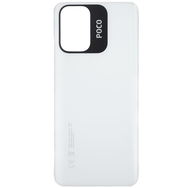 Задня кришка Xiaomi Poco M5s біла, оригінал PRC