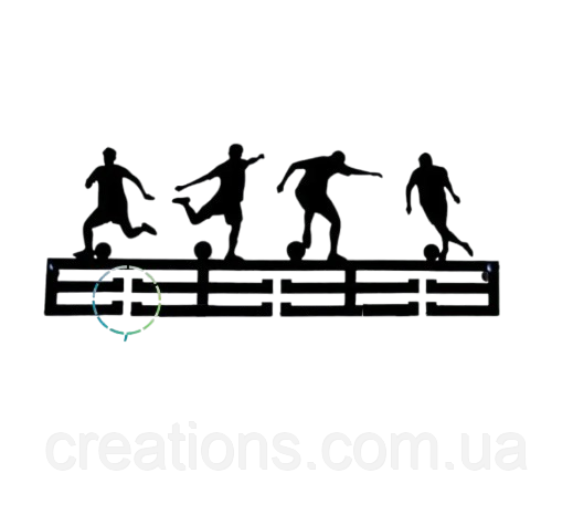 Медальниця металева "Футбол", фото 1