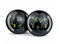 Світлодіодні фари 7 дюймів Led ВАЗ 2101 2121-21213 Ваз Газ Ваз 150 ват ЦЕНА ЗА ПАРУ