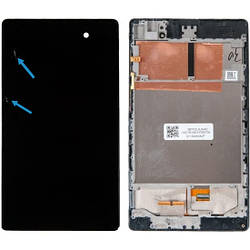 Дисплей Asus ME572CL MeMO Pad 7 чорний, з рамкою - подряпини /скол