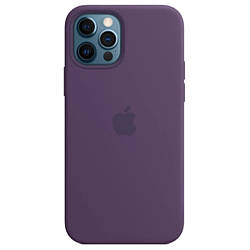 Силіконовий чохол iPhone 12 Pro Max Apple Silicone Case with MagSafe Amethyst