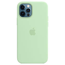 Силіконовий чохол iPhone 12 Pro Max Apple Silicone Case with MagSafe Pistachio