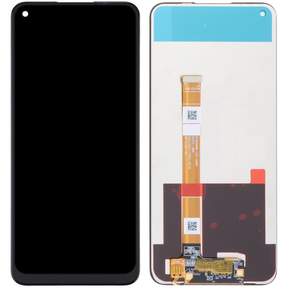 Дисплей Oppo A53 4G 2020 /A53s /A32 /A33 2020 /Realme 7i /C17 чорний, оригінал PRC p/n: BV065WBM-L03-MB00 /MB0, фото 1