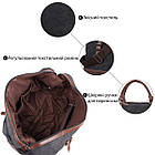 Сумка дорожня Vintage 14581 Сіра, фото 4