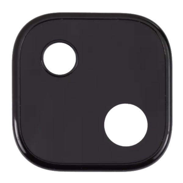 Скло камери Google Pixel 4a 4G з рамкою чорного кольору, фото 1