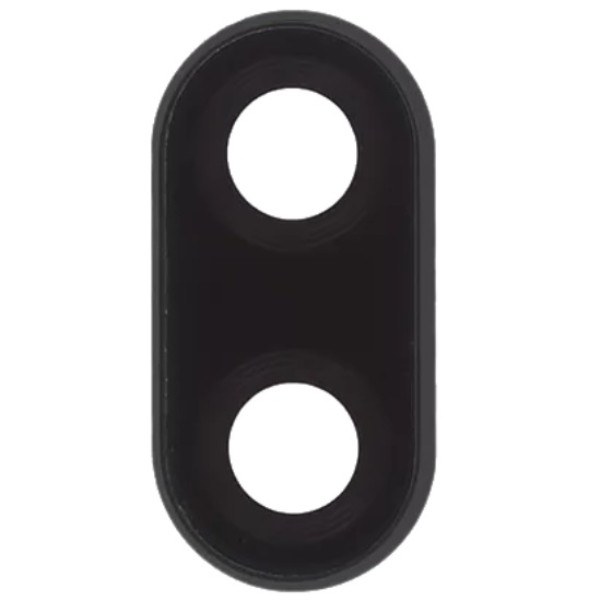 Скло камери Huawei Nova 3 з рамкою чорного кольору, фото 1