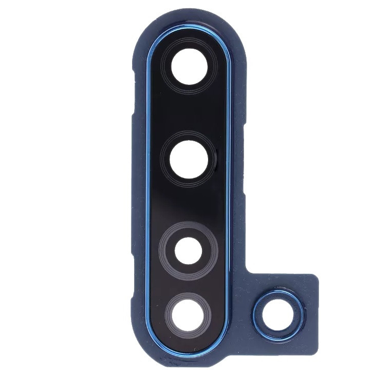 Скло камери Huawei Nova 5i з рамкою синього кольору, Gradient Blue, фото 1