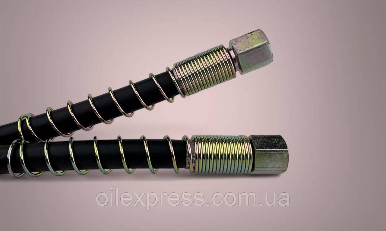 Рукав високого тиску  3/8 NPT 700 бар (мама-мама) 2 метри