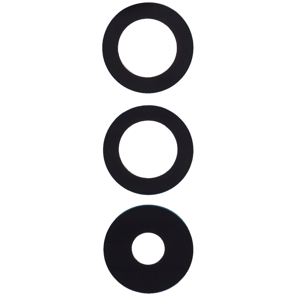 Скло камери Oppo Reno 6 без рамки, комплект 3 шт., фото 1