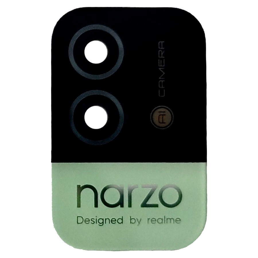 Скло камери Realme Narzo 50i без рамки, зелене, Mint Green, фото 1