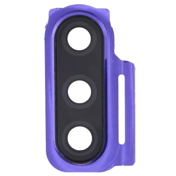 Скло камери Sony J9110 Xperia 1 з рамкою фіолетового кольору, Purple, фото 1