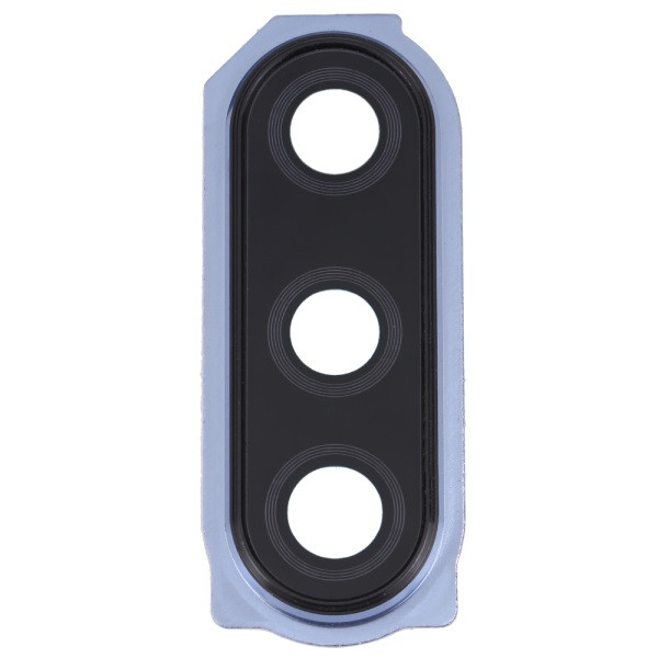 Скло камери Sony J9210 Xperia 5 з рамкою синього кольору, фото 1