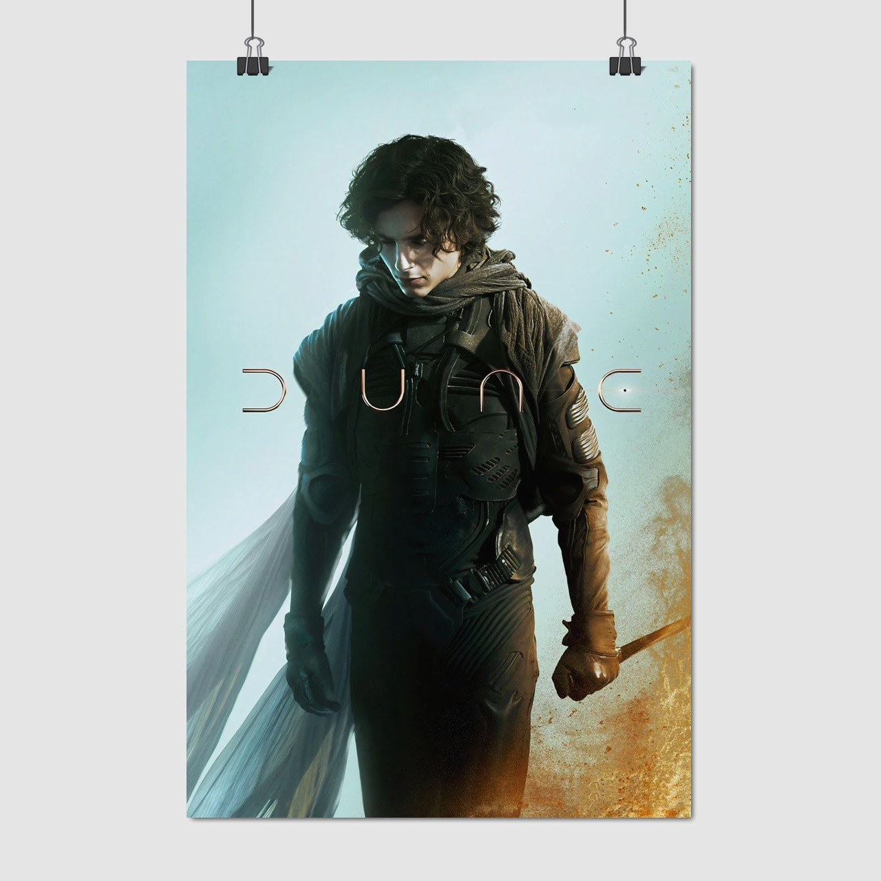 Плакат "Дюна, Пол Муад'Діб Атрід, Тімоті Шаламе, Dune (2021)", 60×40см