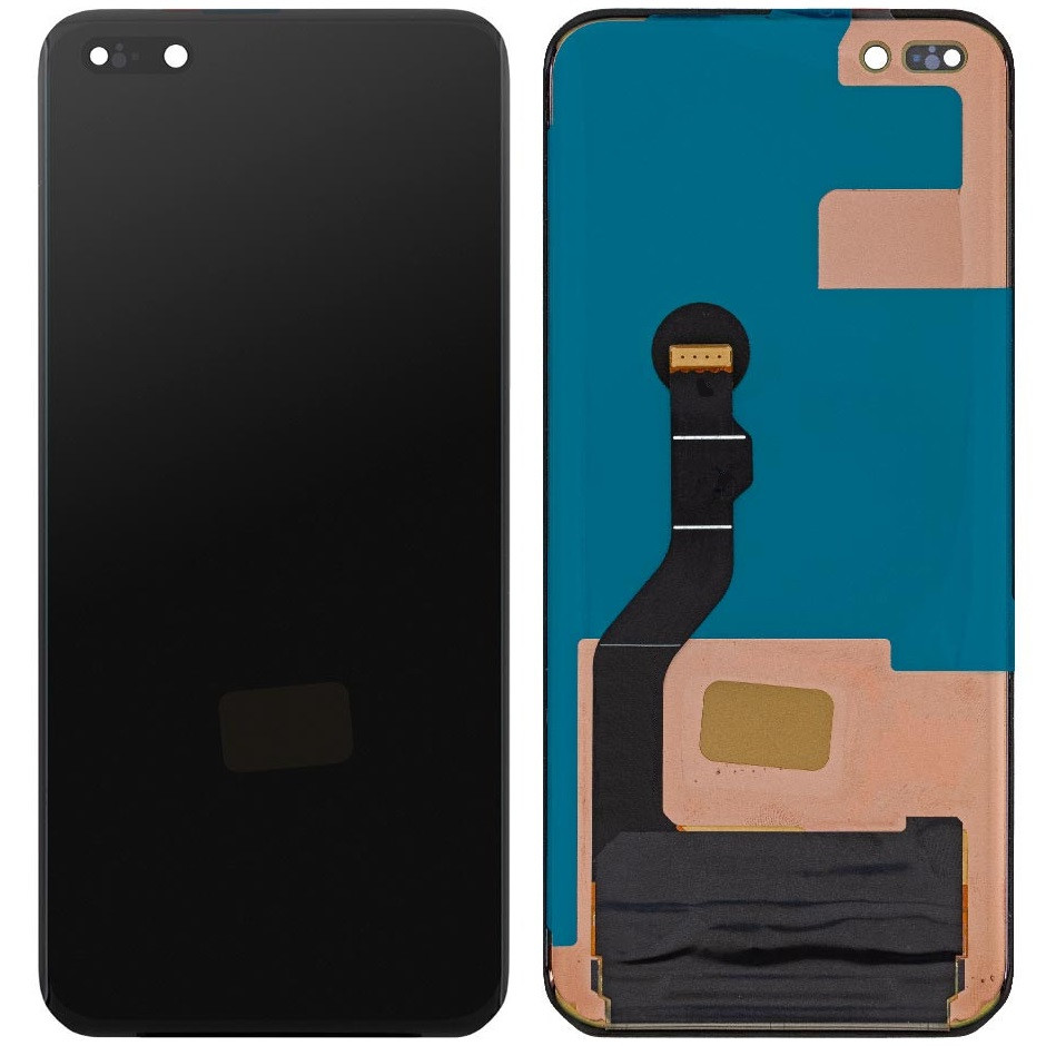 Дисплей Huawei P40 Pro чорний, OLED, оригінал PRC , версія Huaxing, фото 1